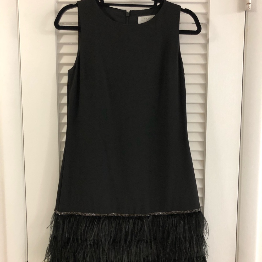 Tahari Arthur S Levine beautiful and delicate cocktail dress.